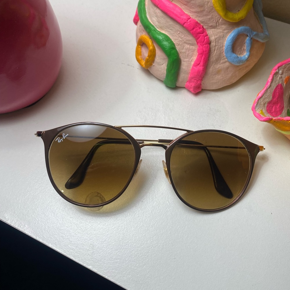 Brown Raybans!